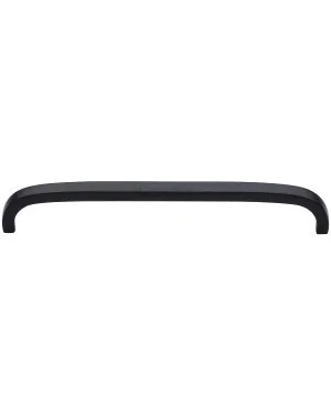 Heritage Brass Cabinet Pull D Shaped 203mm CTC Matt Black Finish