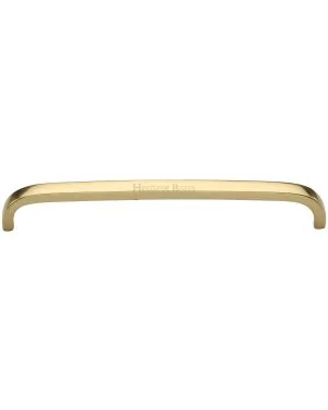 Heritage Brass Cabinet Pull D Shaped 203mm Polished Brass finish