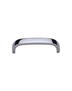 Heritage Brass Cabinet Pull D Shaped 89mm Polished Chrome finish