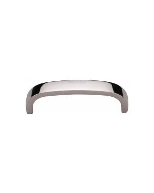 Heritage Brass Cabinet Pull D Shaped 89mm CTC Polished Nickel Finish