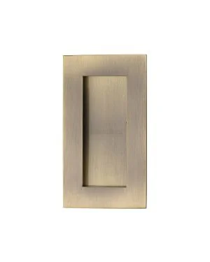 4 Flush Handle Antique Brass