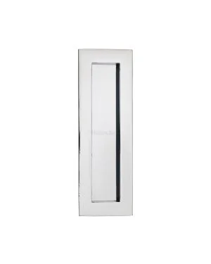 6" Flush Handle Polished Chrome