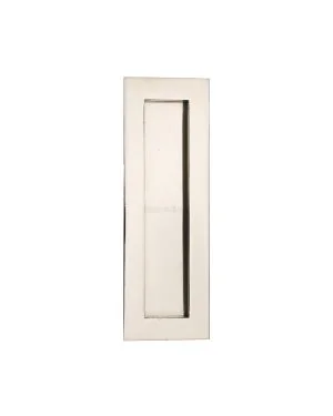 6" Flush Handle Polished Nickel Finish