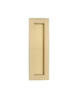 6" Flush Handle Satin Brass