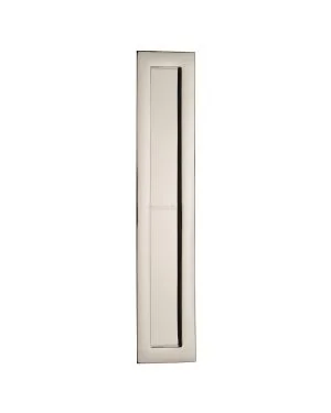 12" Flush Handle Polished Nickel Finish