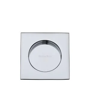 Square Flush Pull 63.5 x 63.5mm Polished Chrome finish