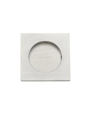 Square Flush Pull 63.5 x 63.5mm Satin Nickel finish