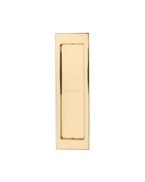 Flush Pull 197mm Polished Brass finish