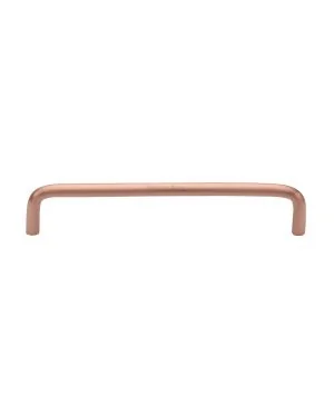 Heritage Brass Cabinet Pull Wire Design 152mm CTC Satin Rose Gold Finish