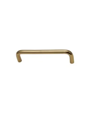 Heritage Brass Cabinet Pull Wire Design 96mm CTC Polished Brass Finish