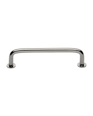 Heritage Brass Cabinet Pull Wire Design with 16mm Rose 160mm CTC Polished Nickel Finish