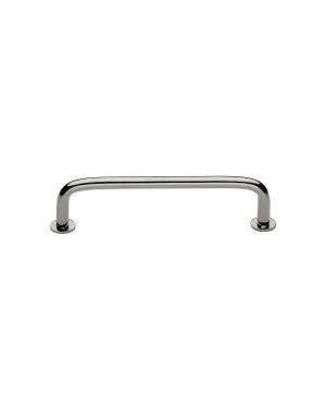 Heritage Brass Cabinet Pull Wire Design with 16mm Rose 96mm CTC Polished Nickel Finish