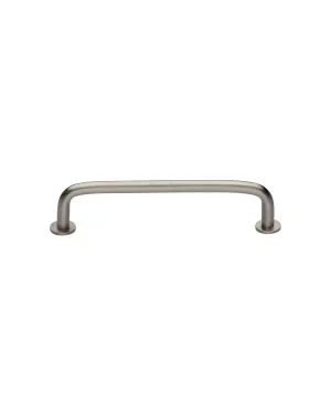 Heritage Brass Cabinet Pull Wire Design with 16mm Rose 96mm CTC Satin Nickel Finish