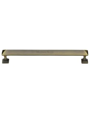 Heritage Brass Cabinet Pull Pyramid Design 203mm CTC Antique Finish