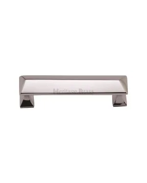 Heritage Brass Cabinet Pull Pyramid Design 203mm CTC Polished Chrome Finish