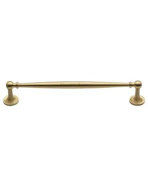 Heritage Brass Cabinet Pull Colonial Design 203mm CTC Satin Brass Finish