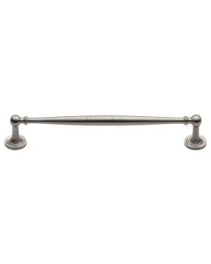 Heritage Brass Cabinet Pull Colonial Design 203mm CTC Satin Nickel Finish