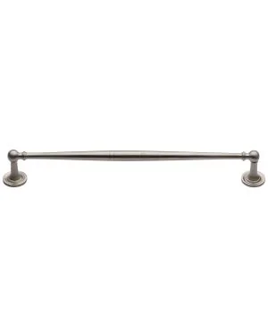 Heritage Brass Cabinet Pull Colonial Design 254mm CTC Satin Nickel Finish
