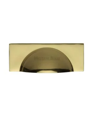Heritage Brass Drawer Pull 57mm CTC Polished Brass Finish