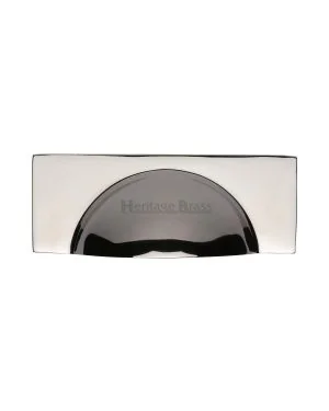 Heritage Brass Drawer Pull 57mm CTC Polished Nickel Finish