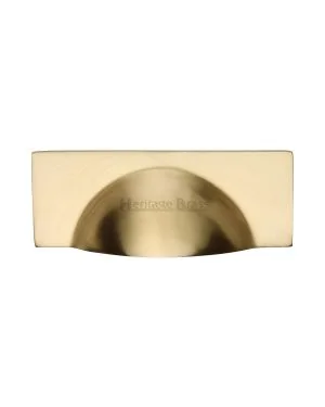Heritage Brass Drawer Pull 57mm CTC Satin Brass Finish