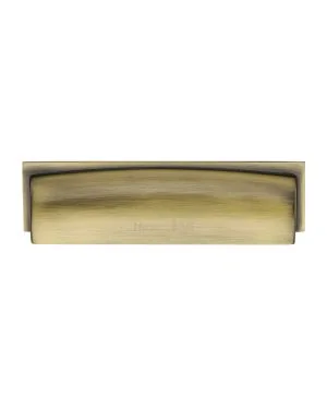 Heritage Brass Drawer Pull Shropshire Design 152mm CTC Antique Brass Finish