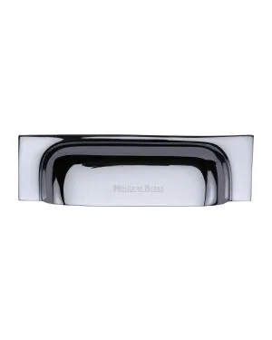 Heritage Brass Drawer Pull 152mm CTC Polished Chrome Finish