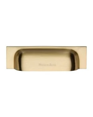 Heritage Brass Drawer Pull 152mm CTC Satin Brass Finish