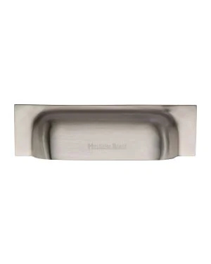 Heritage Brass Drawer Pull 152mm CTC Satin Nickel Finish