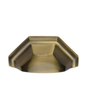 Heritage Brass Drawer Pull 89mm CTC Antique Finish