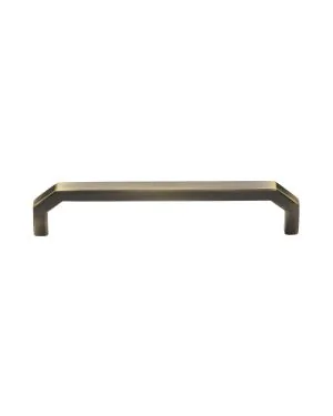 Heritage Brass Cabinet Pull Hex Angular Design 152mm CTC Antique Finish