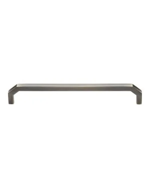 Heritage Brass Cabinet Pull Hex Angular Design 203mm CTC Antique Brass Finish