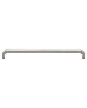 Heritage Brass Cabinet Pull Hex Angular Design 254mm CTC Satin Nickel Finish
