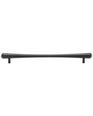 Heritage Brass Cabinet Pull T-Bar Raindrop Design 256mm CTC Matt Bronze Finish