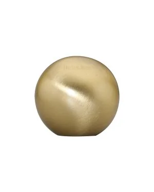Heritage Brass Cabinet Knob Globe Design 25mm Satin Brass finish