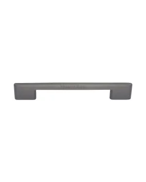 Heritage Brass Cabinet Pull Slim Metro Design 160mm CTC Matt Bronze finish