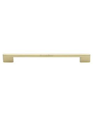 Heritage Brass Cabinet Pull Slim Metro Design 256mm CTC Polished Brass finish