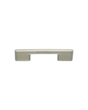 Heritage Brass Cabinet Pull Slim Metro Design 96mm CTC Satin Nickel finish