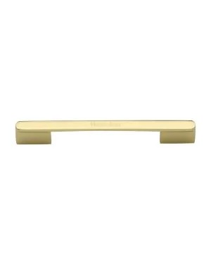 Heritage Brass Cabinet Pull Bridge Design 192&224mm CTC Polished Brass Finish