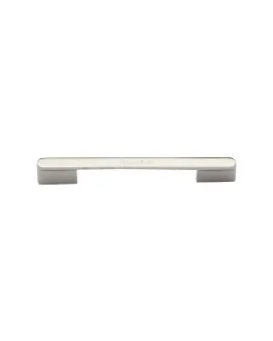 Heritage Brass Cabinet Pull Bridge Design 96mm CTC Polished Nickel Finish