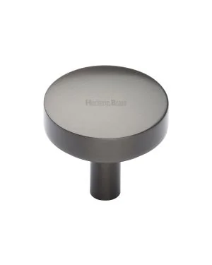 Heritage Brass Cabinet Knob Tayo Design 32mm Matt Bronze finish