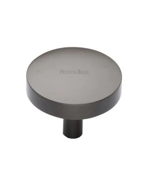 Heritage Brass Cabinet Knob Tayo Design 38mm Matt Bronze finish