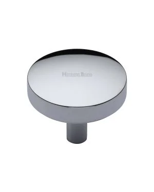 Heritage Brass Cabinet Knob Tayo Design 38mm Polished Chrome finish