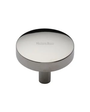 Heritage Brass Cabinet Knob Tayo Design 38mm Polished Nickel finish