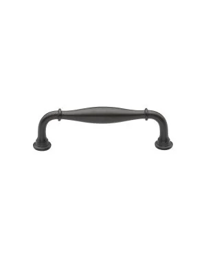 Heritage Brass Cabinet Pull Henley Traditional Design 102mm CTC Matt Bronze Finish