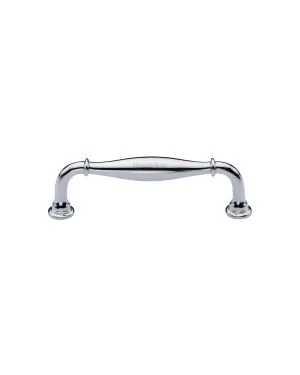Heritage Brass Cabinet Pull Henley Traditional Design 102mm CTC Polished Chrome Finish