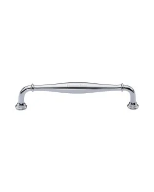Heritage Brass Cabinet Pull Henley Traditional Design 152mm CTC Polished Chrome Finish