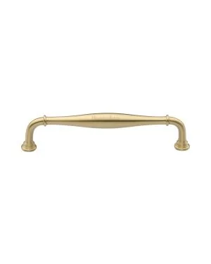 Heritage Brass Cabinet Pull Henley Traditional Design 152mm CTC Satin Brass Finish