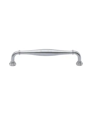 Heritage Brass Cabinet Pull Henley Traditional Design 152mm CTC Satin Chrome Finish