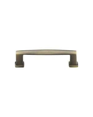 Heritage Brass Cabinet Pull Vintage Design 102mm CTC Antique Brass Finish